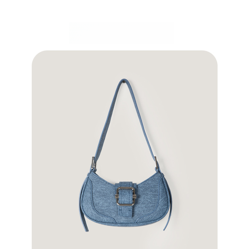 Unique Women's Color-Block Baguette Bag - 2022 Edition