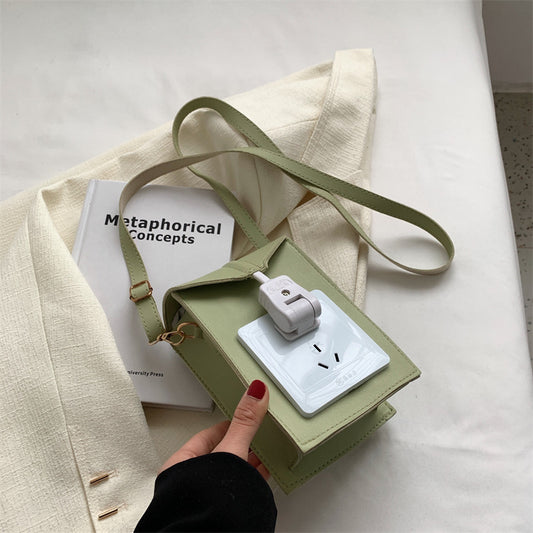 Clashing Shoulder Crossbody Phone Bag