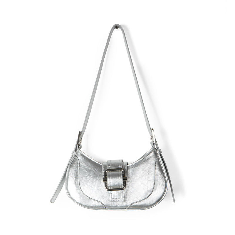 Unique Women's Color-Block Baguette Bag - 2022 Edition