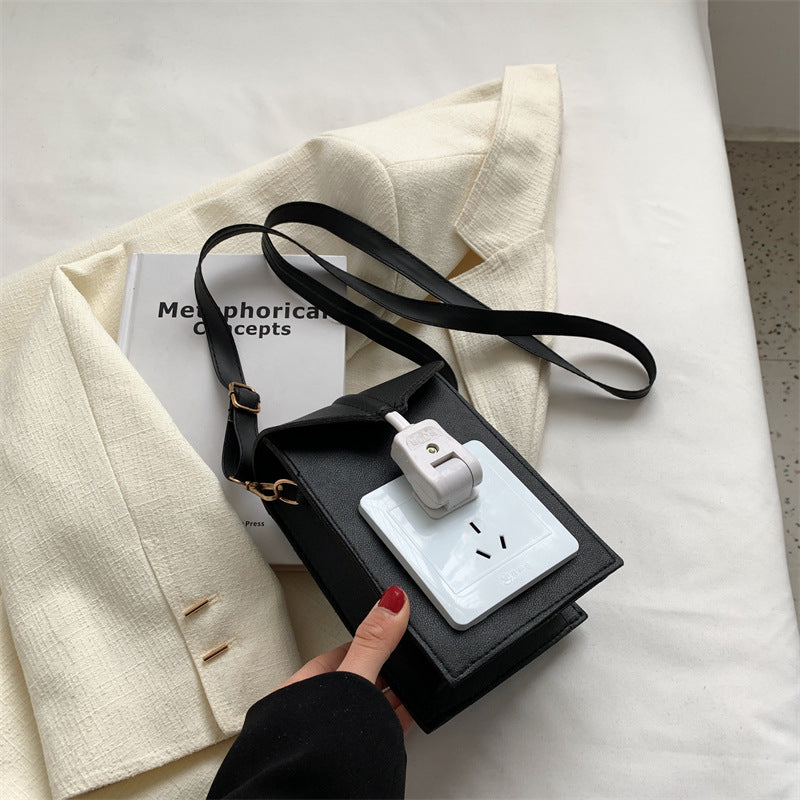 Clashing Shoulder Crossbody Phone Bag