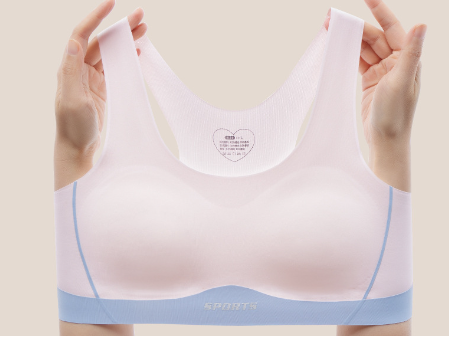 Seamless Sports Bra for Girls with Breathable Design