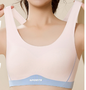 Seamless Sports Bra for Girls with Breathable Design