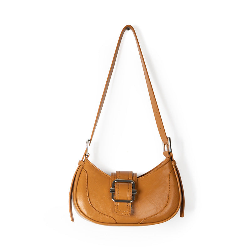 Unique Women's Color-Block Baguette Bag - 2022 Edition