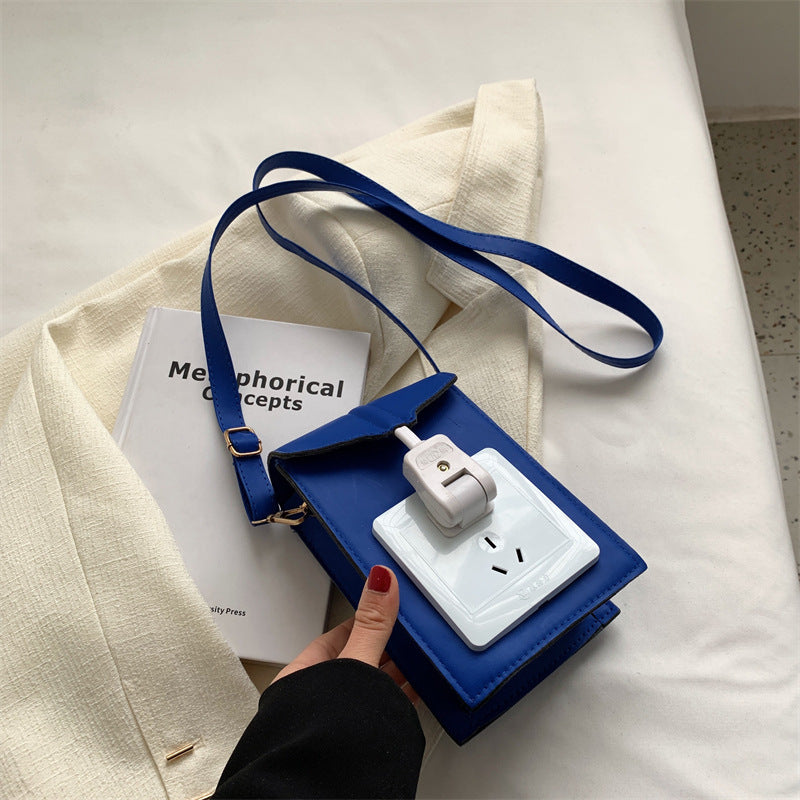 Clashing Shoulder Crossbody Phone Bag